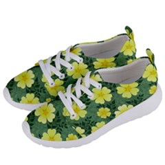 Bloom Flowering Yellow Blade Green Women s Lightweight Sports Shoes by Loisa77