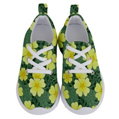 Bloom Flowering Yellow Blade Green Running Shoes by Loisa77