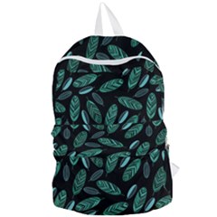 Leaves Pattern Abstract Blade Foldable Lightweight Backpack by Loisa77