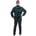 Leaves Pattern Abstract Blade Men s Half Zip Pullover View2