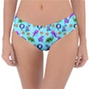 Sea Ocean Sealife Turtle Jellyfish Reversible Classic Bikini Bottoms View3