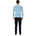 Sea Ocean Sealife Turtle Jellyfish Men s Long Sleeve Rash Guard View2