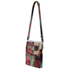 Backgrounds Multi Colored Abstract Multi Function Travel Bag by Loisa77