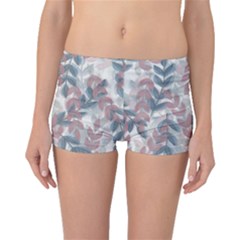 Leaves Pattern Background Nature Boyleg Bikini Bottoms by Loisa77