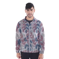 Leaves Pattern Background Nature Men s Windbreaker