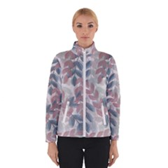 Leaves Pattern Background Nature Women s Bomber Jacket