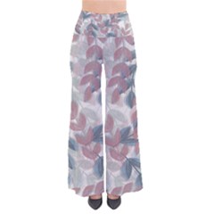 Leaves Pattern Background Nature So Vintage Palazzo Pants by Loisa77