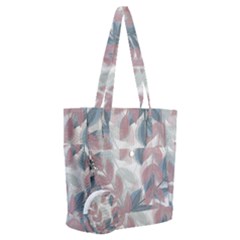 Leaves Pattern Background Nature Everyday Shoulder Bag With Pouch Bag