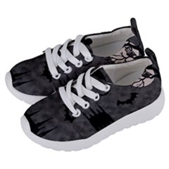 Halloween Background Halloween Scene Kids  Lightweight Sports Shoes by Ket1n9