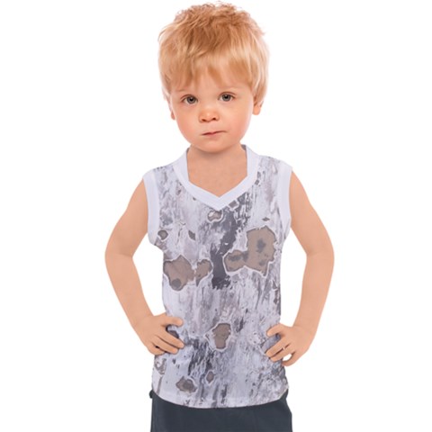 Cracked Marble Symphony Pattern Design Kids  Sport Tank Top by dflcprintsclothing