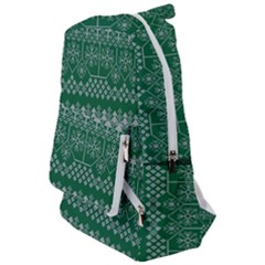 Christmas Knit Digital Travelers  Backpack by Mariart