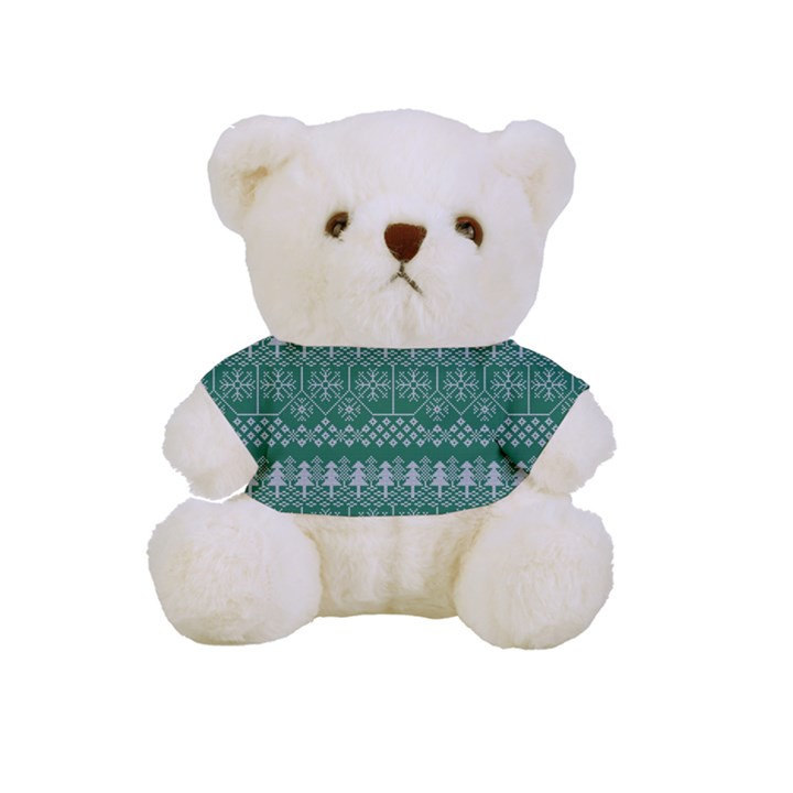 Christmas Knit Digital Full Print Cuddly Teddy Bear