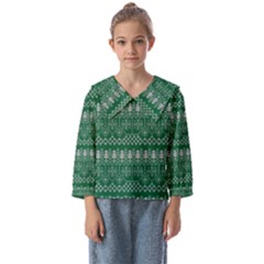 Christmas Knit Digital Kids  Sailor Shirt