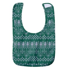 Christmas Knit Digital Baby Bib