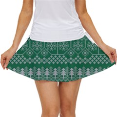 Christmas Knit Digital Women s Skort