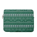 Christmas Knit Digital 13  Vertical Laptop Sleeve Case With Pocket View1