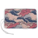 Waves Ocean Sea Water Pattern Rough Seas Digital Art Nature Nautical Pen Storage Case (M) View1