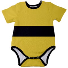 Power Yellow Baby Short Sleeve Bodysuit by coscloset