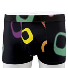 Abstract Background Retro 60s 70s Men s Boxer Briefs