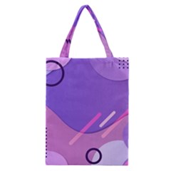 Colorful Labstract Wallpaper Theme Classic Tote Bag by Apen