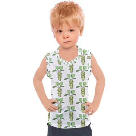 Wasabi Pattern 7 Kids  Sport Tank Top by CocoBellKidsTV24