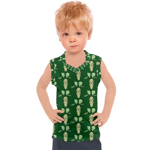 Wasabi Pattern 10 Kids  Sport Tank Top by CocoBellKidsTV24