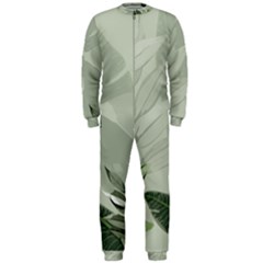 Banana Leaf Plant Pattern Onepiece Jumpsuit (men)