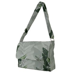 Banana Leaf Plant Pattern Full Print Messenger Bag (s)