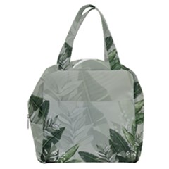 Banana Leaf Plant Pattern Boxy Hand Bag