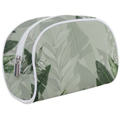 Banana Leaf Plant Pattern Make Up Case (medium)