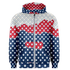 Illustrations Stars Men s Zipper Hoodie