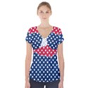 Illustrations Stars Short Sleeve Front Detail Top View1