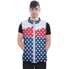 Illustrations Stars Men s Puffer Vest