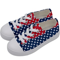 Illustrations Stars Kids  Low Top Canvas Sneakers