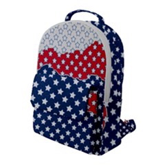 Illustrations Stars Flap Pocket Backpack (large)