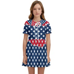 Illustrations Stars Kids  Sweet Collar Dress