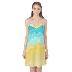 Abstract Background Beach Coast Camis Nightgown  by anzea