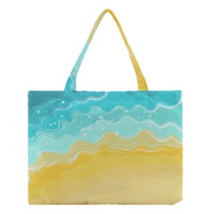 Abstract Background Beach Coast Medium Tote Bag