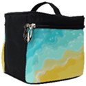 Abstract Background Beach Coast Make Up Travel Bag (Big) View1