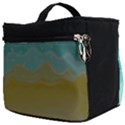 Abstract Background Beach Coast Make Up Travel Bag (Big) View2