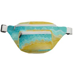 Abstract Background Beach Coast Fanny Pack