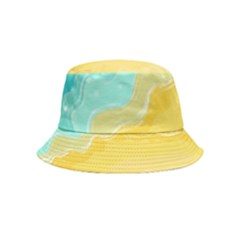 Abstract Background Beach Coast Bucket Hat (kids) by anzea