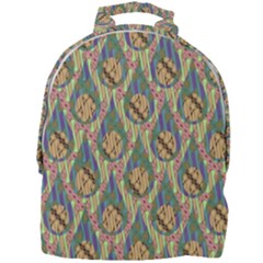 Tribal Background Boho Batik Mini Full Print Backpack