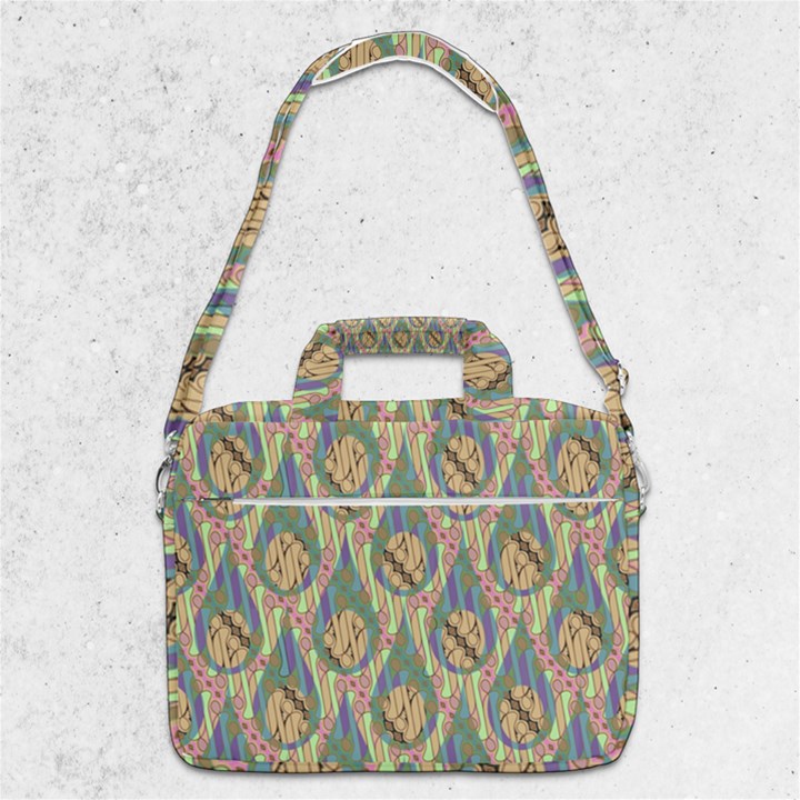 Tribal Background Boho Batik MacBook Pro 13  Shoulder Laptop Bag 