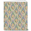 Tribal Background Boho Batik 8  x 10  Softcover Notebook View1