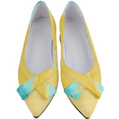 Abstract Background Beach Coast Women s Bow Heels