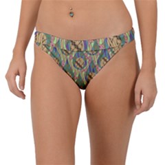 Tribal Background Boho Batik Band Bikini Bottoms by anzea