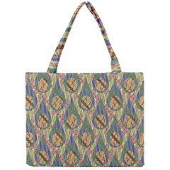 Tribal Background Boho Batik Mini Tote Bag