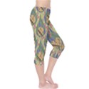 Tribal Background Boho Batik Capri Leggings  View4