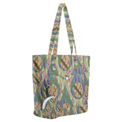 Tribal Background Boho Batik Everyday Shoulder Bag With Pouch Bag by anzea